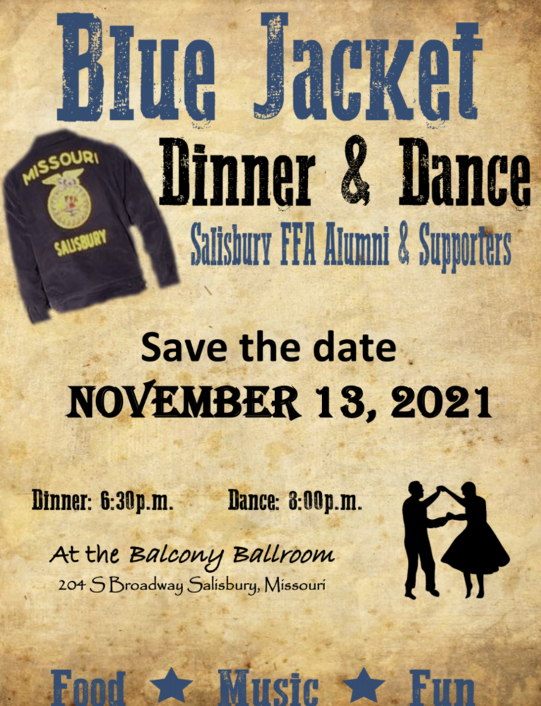 Salisbury FFA Alumni Blue Jacket Dinner & Dance 