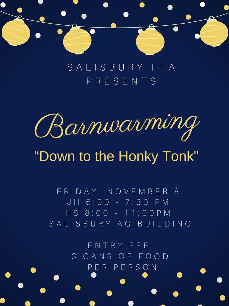FFA Barnwarming