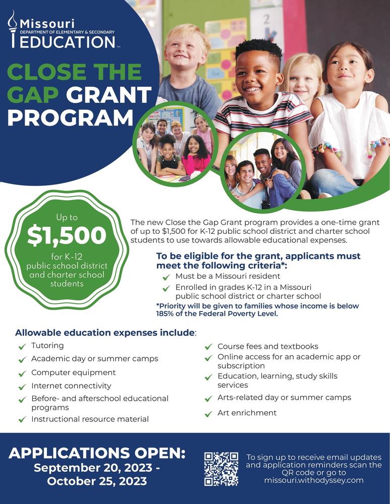 poster education grants