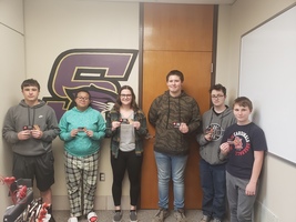 SHS Perfect Attendance Lottery Winners for Week of 3/13/2020