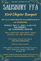 Salisbury FFA Chapter Banquet 
