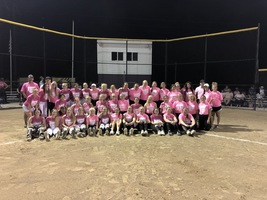 Salisbury vs Westran Softball holds Pink Out Game