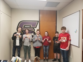 Perfect Attendance Lottery Winners for Week of 1/31/2020