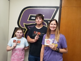 September Students and Staff of the Month