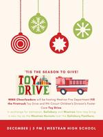 Westran MS Cheerleaders to Host Toy Drive 12/6/21
