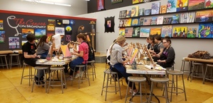 Art Club Trip to Canvas on Broadway